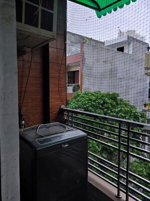 Balcony in 3 BHK Builder Floor at Uttam Nagar – for Rent