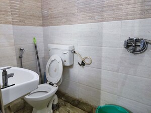 Bathroom in 3 BHK Builder Floor at Uttam Nagar – for Rent