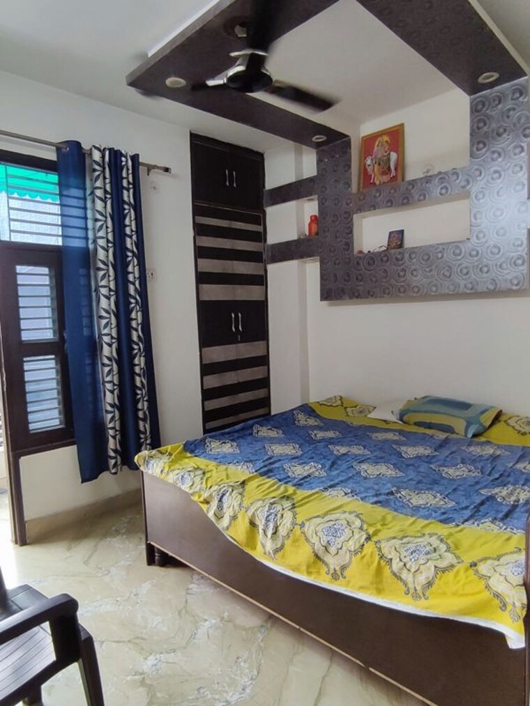 Bedroom, uttam nagar 3 Bedroom 900 Sq.Ft. Builder Floor In Uttam Nagar Delhi 10534182