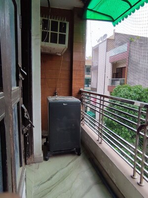 Balcony in 3 BHK Builder Floor at Uttam Nagar – for Rent