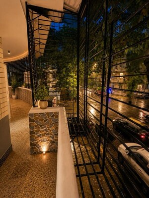 Balcony in 2 BHK Apartment at Anand Nagar CHS, Mahim – for Rent