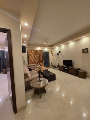 Living Room in 3 BHK Apartment at Century Linea, Jakkuru – for Rent
