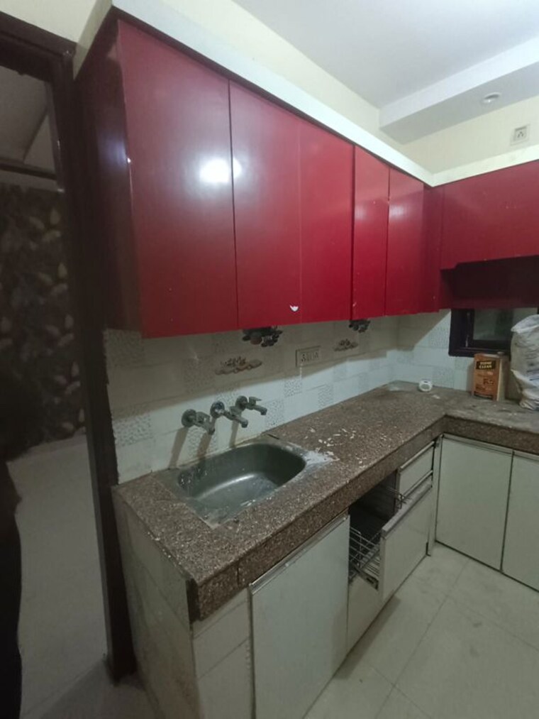 Kitchen, uttam nagar 2 Bedroom 600 Sq.Ft. Builder Floor In Uttam Nagar Delhi 10534223