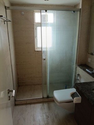 Bathroom in 3 BHK Apartment at DLF Park Place, Sector 54 – for Rent