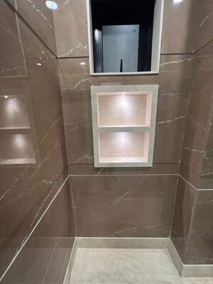 Bathroom in 3 BHK Builder Floor at Chittaranjan Park – for Sale