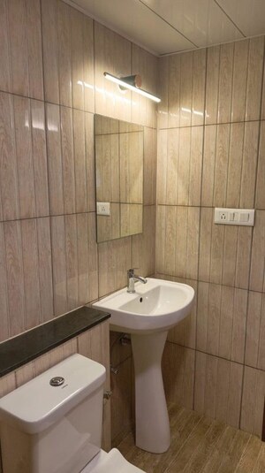 Bathroom in 3 BHK Apartment at Sobha City, Thanisandra Main Road – for Rent