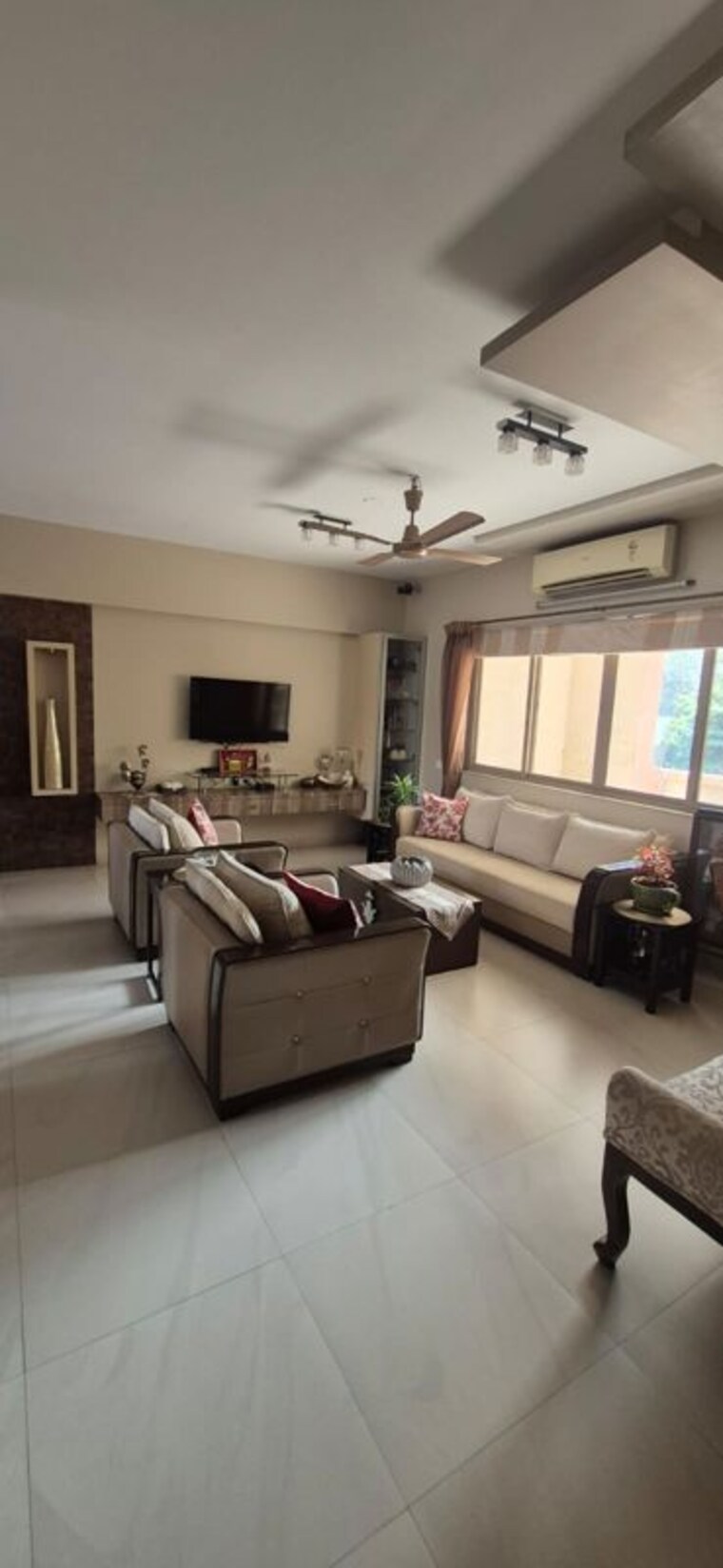 Living Room, fortaleza-chsl 3.5 Bedroom 1750 Sq.Ft. Apartment In Kalyani Nagar Pune 10534255