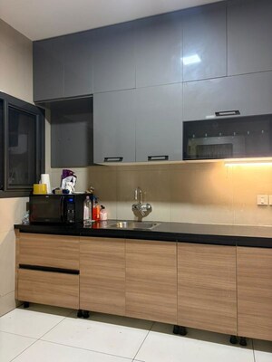Kitchen in 3 BHK Apartment at Sobha HRC Pristine, Jakkuru – for Rent