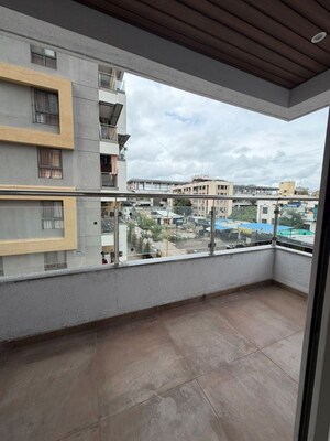 Balcony in 2 BHK Apartment at Northcape Venicia, Baner – for Rent