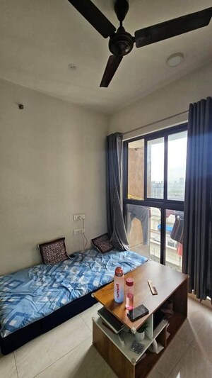 Bedroom in 1 BHK Apartment at Lodha Crown Quality Homes, Majiwada – for Rent