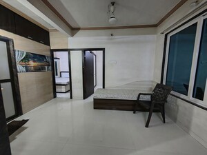 Living Room in 3 BHK Apartment at Bhagwati Greens, Kharghar – for Rent