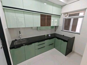 Kitchen in 2 BHK Apartment at Ashar Metro Towers, Vartak Nagar – for Rent