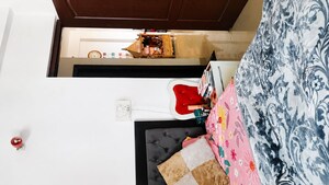 Bedroom in 3 BHK Apartment at Aditya Royal Height, Vrindavan Yojna – for Rent