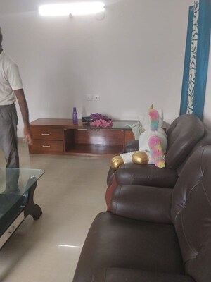 Living Room in 3 BHK Apartment at Gachibowli – for Rent
