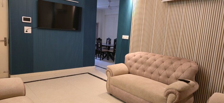 Living Room, aditya-palm-court 4 Bedroom 2600 Sq.Ft. Penthouse In Vip Road Zirakpur 10534404