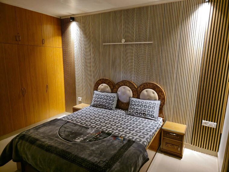 Bedroom, aditya-palm-court 4 Bedroom 2600 Sq.Ft. Penthouse In Vip Road Zirakpur 10534404