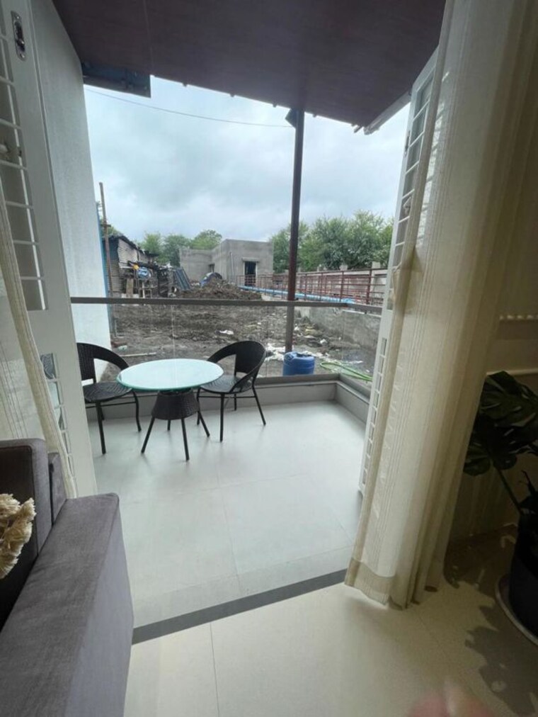 Balcony, divine-palm-springs 2 Bedroom 800 Sq.Ft. Apartment In Wakad Pune 10534407