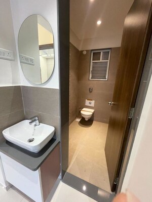 Bathroom in 3 BHK Apartment at Divine Palm Springs, Wakad – for Sale