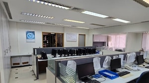 Team Area in  Office Space at Trade Avenue, Andheri East – for Rent