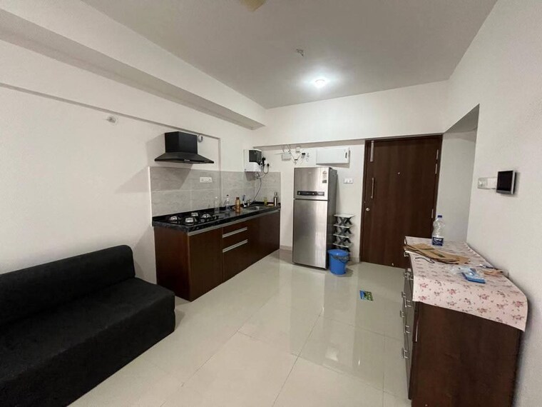 Kitchen, gera-world-of-joy Studio 550 Sq.Ft. Apartment In Kharadi Pune 10534520