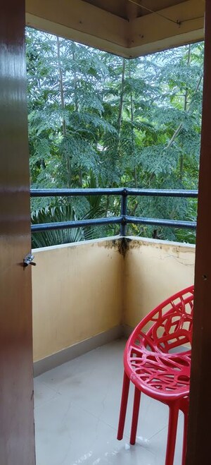 Balcony in 2 BHK Apartment at Haltu – for Rent