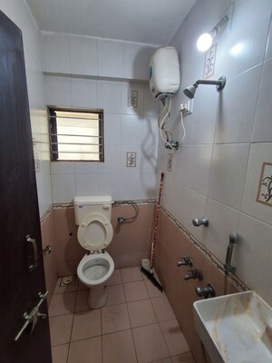 Bathroom in 4 BHK Penthouse at Memnagar – for Rent