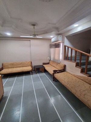 Living Room in 4 BHK Penthouse at Memnagar – for Rent