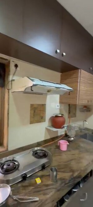 Kitchen in 2 BHK Apartment at Prabhadevi – for Rent