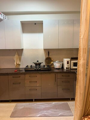 Kitchen in 2 BHK Builder Floor at Saket – for Rent