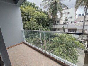 Balcony in 3 BHK Builder Floor at Hsr Layout – for Rent