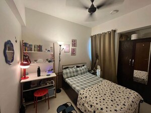 Bedroom in 1 BHK Apartment at Lodha Quality Home Tower 5, Majiwada – for Rent