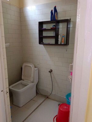 Bathroom in 2 BHK Builder Floor at Lajpat Nagar 4 – for Rent