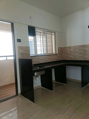 Kitchen in 3 BHK Apartment at VTP Beaumonde, Kharadi – for Rent
