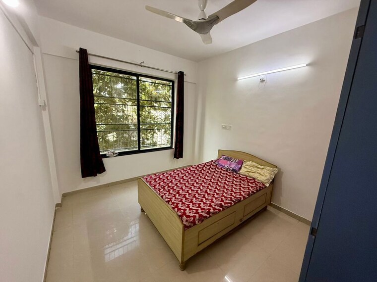 Bedroom, sukhwani-pacific 2 Bedroom 720 Sq.Ft. Apartment In Thergaon Pune 10534676