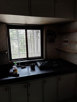 Kitchen in 2 BHK Apartment at Panchsheel CHS Malad, Malad East – for Rent