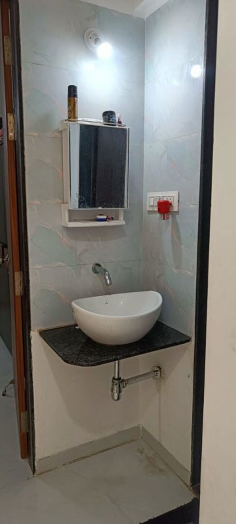 Bathroom, sai-essen-aishwaryam-hamara-abhimaan 1 Bedroom 421 Sq.Ft. Apartment In Chikhali Pune 10534738