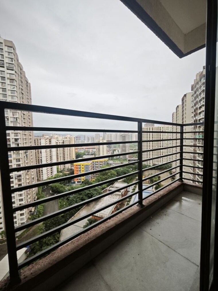 Balcony, risland-the-icon 2 Bedroom 775 Sq.Ft. Apartment In Dhokali Thane 10534680