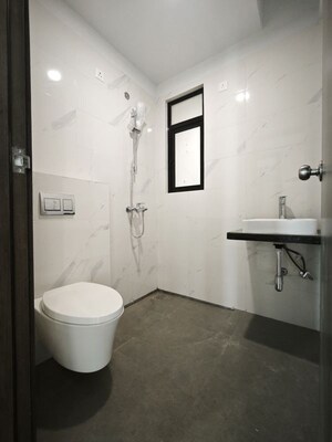Bathroom in 2 BHK Apartment at Risland The Icon, Dhokali – for Rent