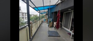 Balcony in 2 BHK Apartment at Kalpataru Paramount, Kapur Bawdi – for Rent