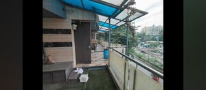 Balcony in 2 BHK Apartment at Kalpataru Paramount, Kapur Bawdi – for Rent