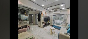 Living Room in 2 BHK Apartment at Kalpataru Paramount, Kapur Bawdi – for Rent