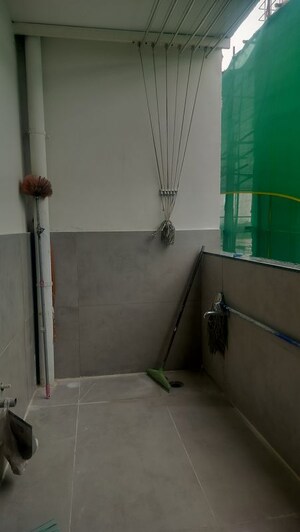 Balcony in 3 BHK Builder Floor at Madhura Nagar – for Rent