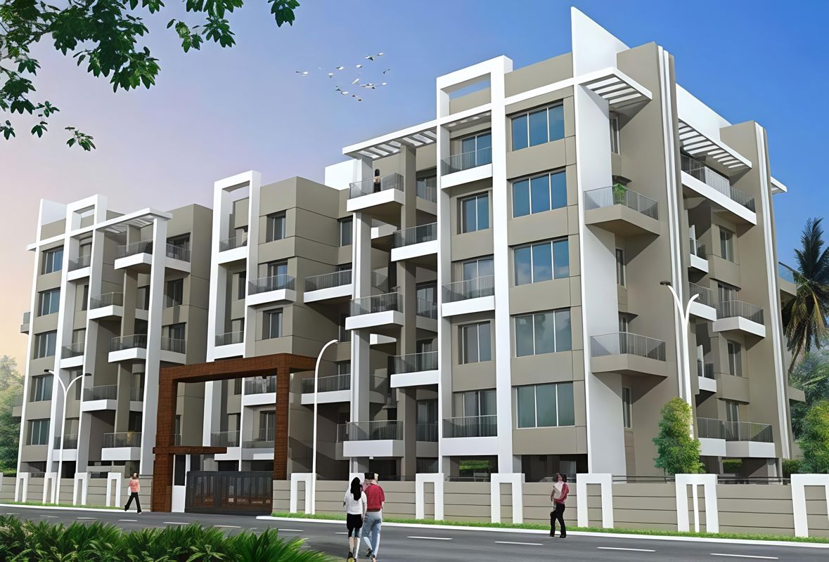 3 BHK + Basement 1500 Sq.Ft. Apartment in Sanghvi Shells