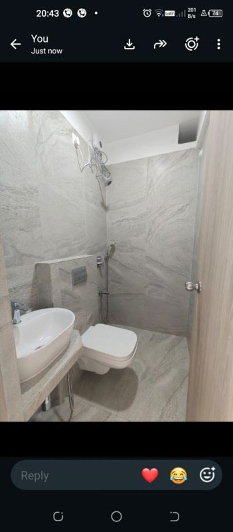 Bathroom, prescon-midtown-bay 1 Bedroom 500 Sq.Ft. Apartment In Mahim West Mumbai 10534900