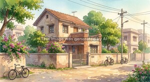  Independent House – Exterior View View at Chikuwadi - for Sale