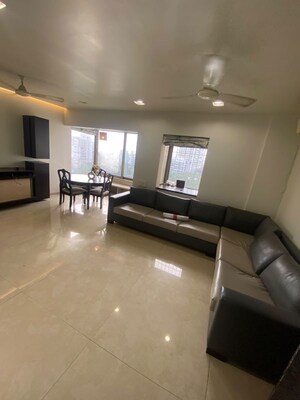 Living Room in 2 BHK Apartment at Versova – for Rent