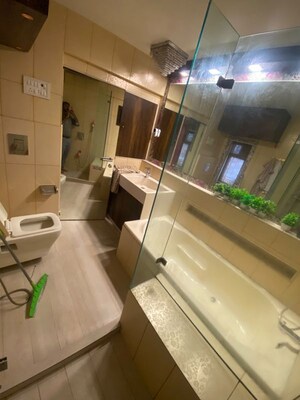 Bathroom in 2 BHK Apartment at Versova – for Rent