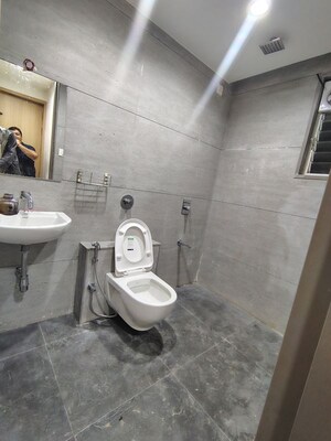 Bathroom in 2 BHK Apartment at Royal Namoville, Balewadi – for Rent