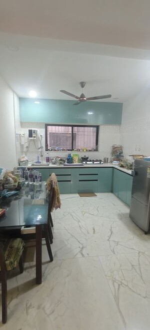 Kitchen in 3 BHK Apartment at Bhosle Paradise, Bhosale Nagar – for Rent