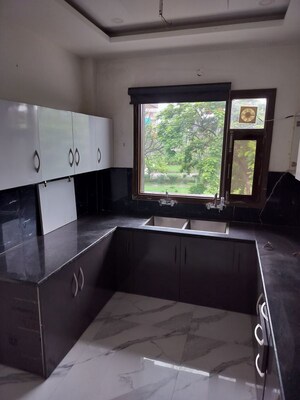 Kitchen in 3 BHK Builder Floor at Aerocity – for Rent